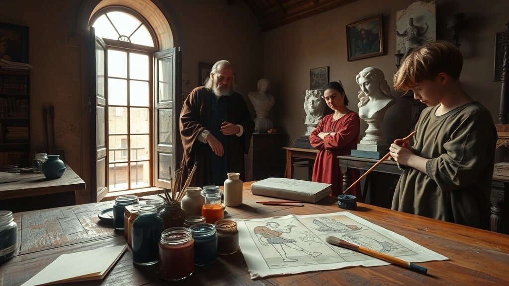Реальная история — Италия, XV век, аристократы и художники