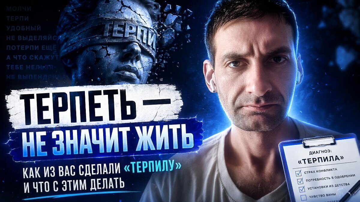Превью: Терпеть — не значит жить. Как из вас сделали «терпилу» и&nbsp;что с&nbsp;этим делать
